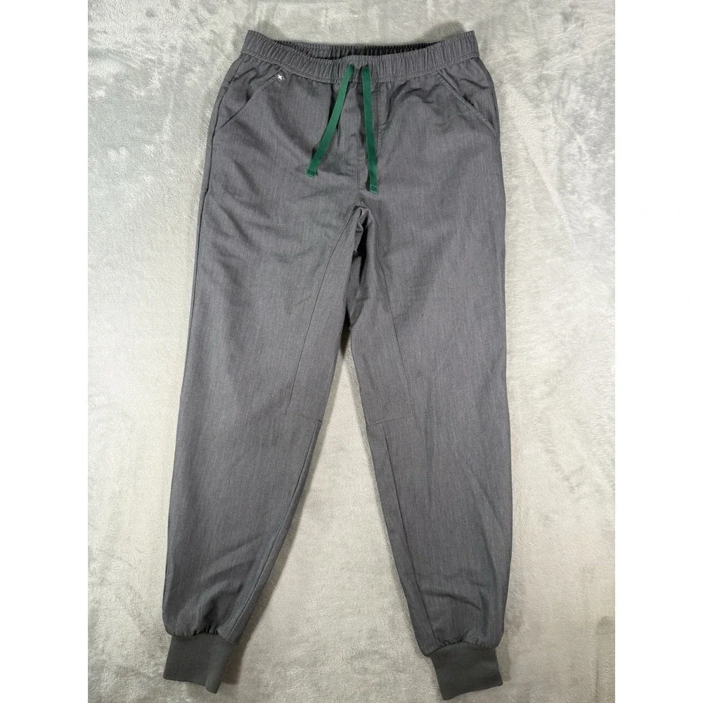 Figs Scrub Pants Mens Medium Grey Tansen Joggers Nursing Healthcare